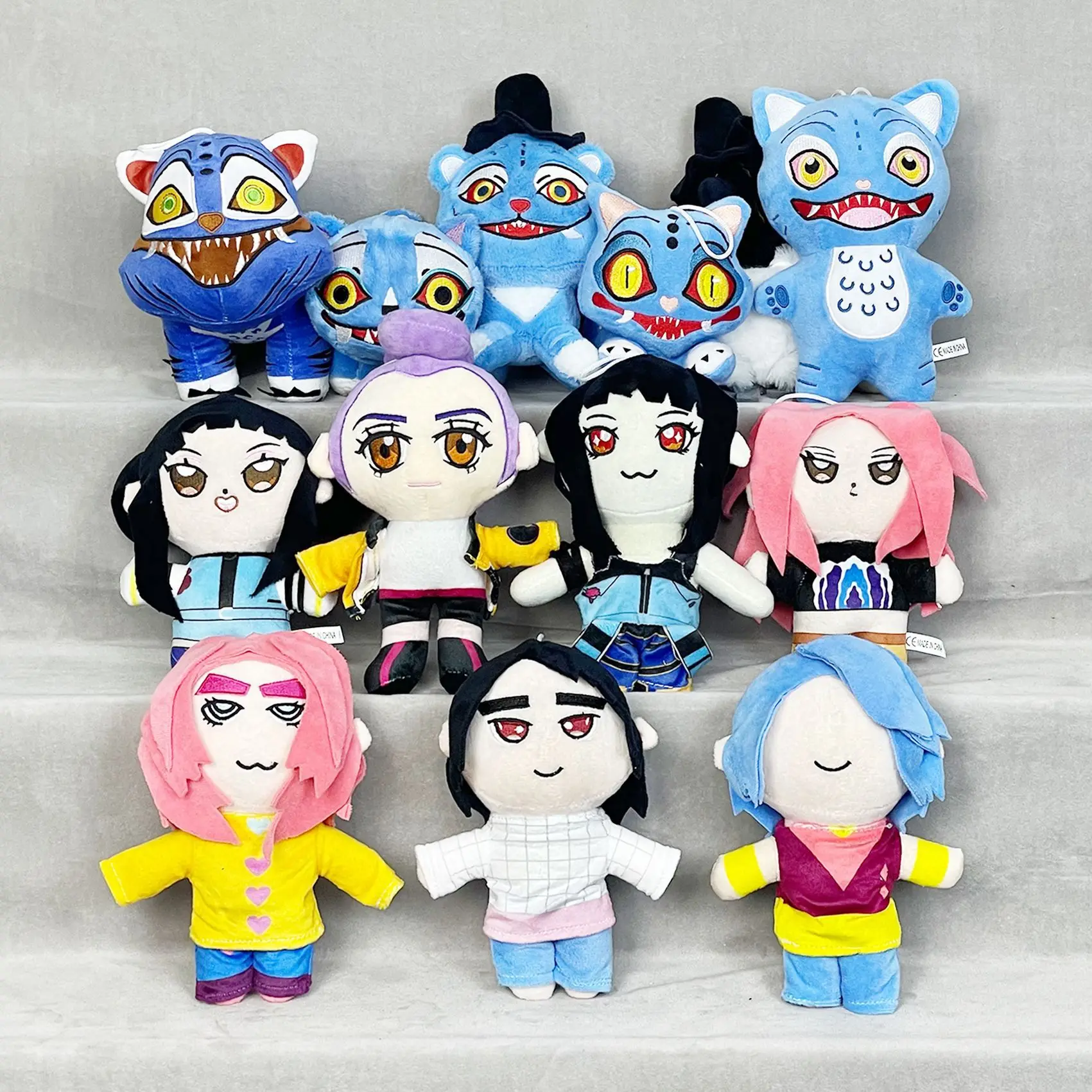 11-25cm Anime Kpop Demon Hunters Anime Cartoon Rumi Zoey Mira Saja Boys Cute Tiger Girl Group Stuffed Plush Pendant Fans Gift
11-25cm Anime Kpop Demon Hunters Anime Cartoon Rumi Zoey Mira Saja Boys Cute Tiger Girl Group Stuffed Plush Pendant Fans Gift