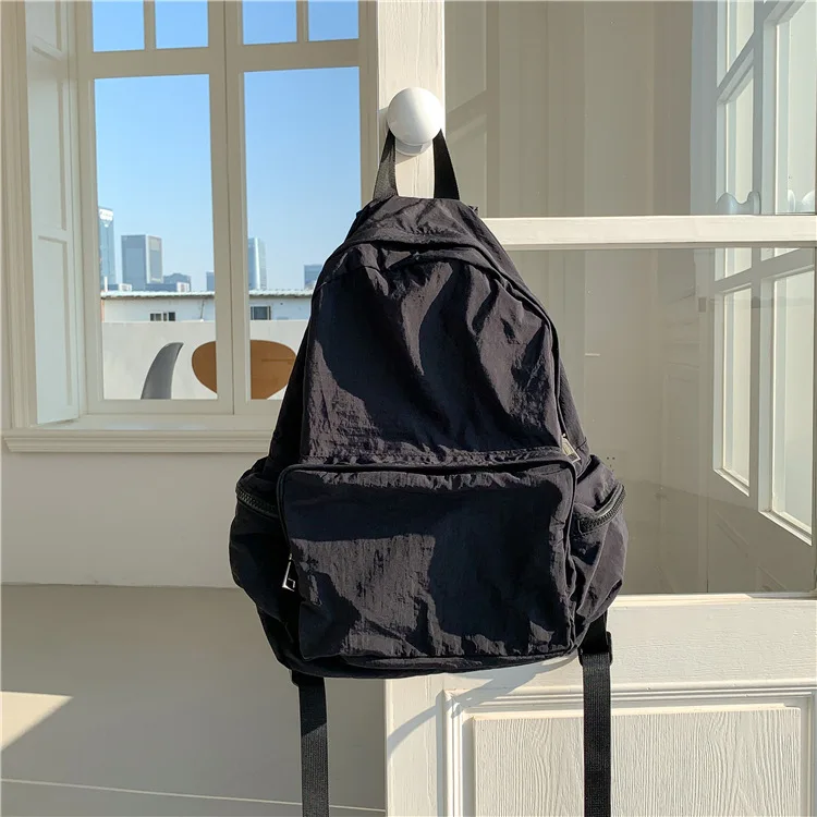 Nylon Backpack for Girls Leisure Multi Functional School Bag Large Capacity Students Backpack Women Travel Bag
Nylon Backpack for Girls Leisure Multi Functional School Bag Large Capacity Students Backpack Women Travel Bag