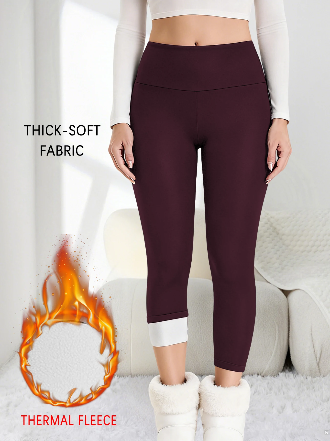 Зимние термолеггинсы больших размеров с завышенной талией. Женские брюки обеспечивают тепло для бега и упражнений в холодную погоду.
Зимние термолеггинсы больших размеров с завышенной талией. Женские брюки обеспечивают тепло для бега и упражнений в холодную погоду.