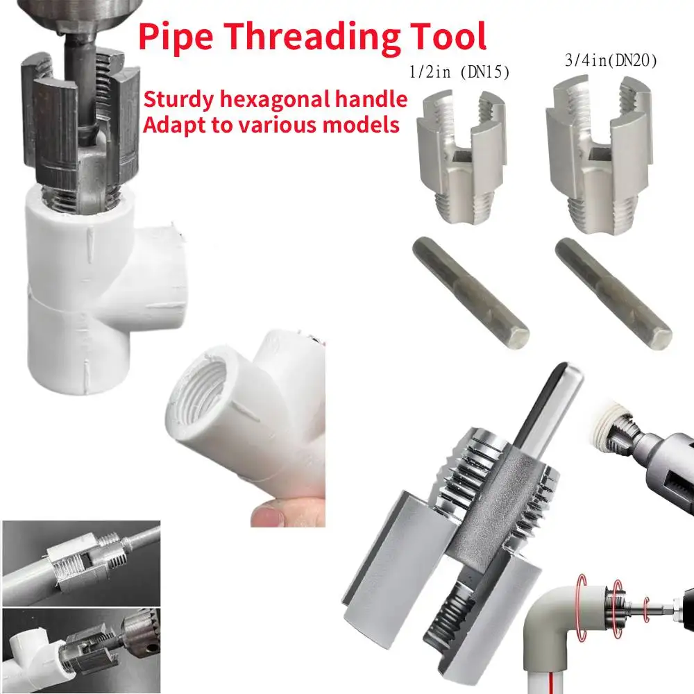 1set Universal Internal External Pipe Threading Tool Compact Durable Metal Hand Tool for Fast Pipe Fittings and Plumbing Repairs
1set Universal Internal External Pipe Threading Tool Compact Durable Metal Hand Tool for Fast Pipe Fittings and Plumbing Repairs