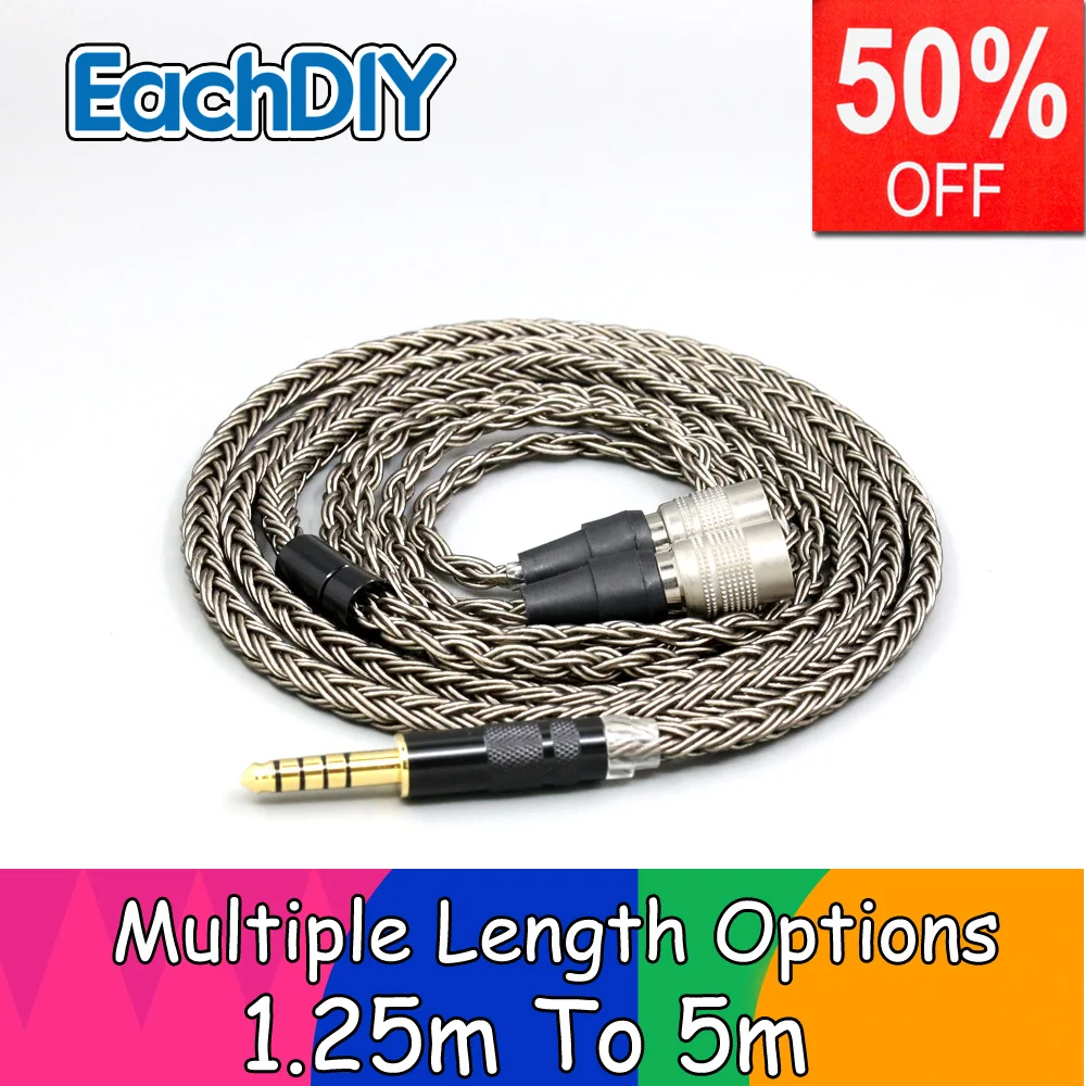 16 Core Earphone Cable Grey Silver plated For Alpha Dog Mr Speakers Ether C Flow Mad Dog AEON Headphone LN008841
16 Core Earphone Cable Grey Silver plated For Alpha Dog Mr Speakers Ether C Flow Mad Dog AEON Headphone LN008841