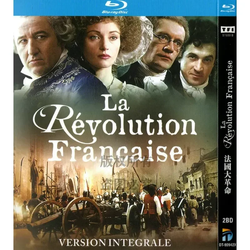 Historical War TV Series French Revolution 1080p High Definition BD Blu-ray 2 Disc
Historical War TV Series French Revolution 1080p High Definition BD Blu-ray 2 Disc