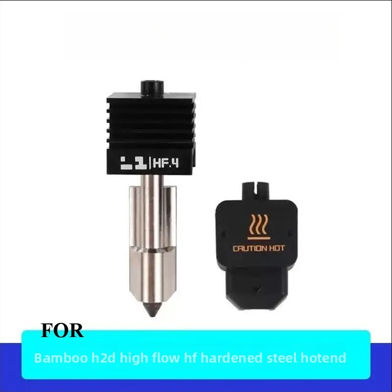 3D Printed Bambu Lab FOR H2D High Flow Integrated HF Hot End Hardening Steel Extrusion Head Suitable for A1mini
3D Printed Bambu Lab FOR H2D High Flow Integrated HF Hot End Hardening Steel Extrusion Head Suitable for A1mini