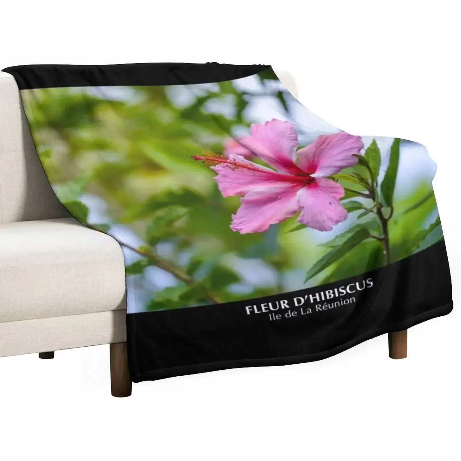 Hibiscus flower in Reunion Island Throw Blanket Compact Warm Blanket for Car Road Trip
Hibiscus flower in Reunion Island Throw Blanket Compact Warm Blanket for Car Road Trip