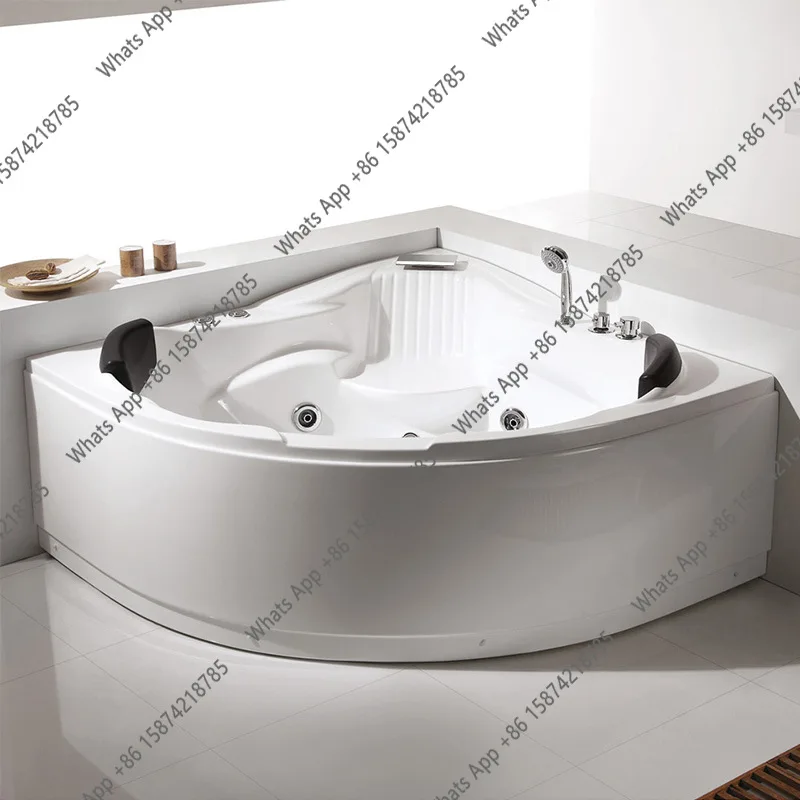 Bed and Breakfast Bath Small Unit Triangular Fan Massage Acrylic Adult Bath Household Bath Intelligent Spa
Bed and Breakfast Bath Small Unit Triangular Fan Massage Acrylic Adult Bath Household Bath Intelligent Spa