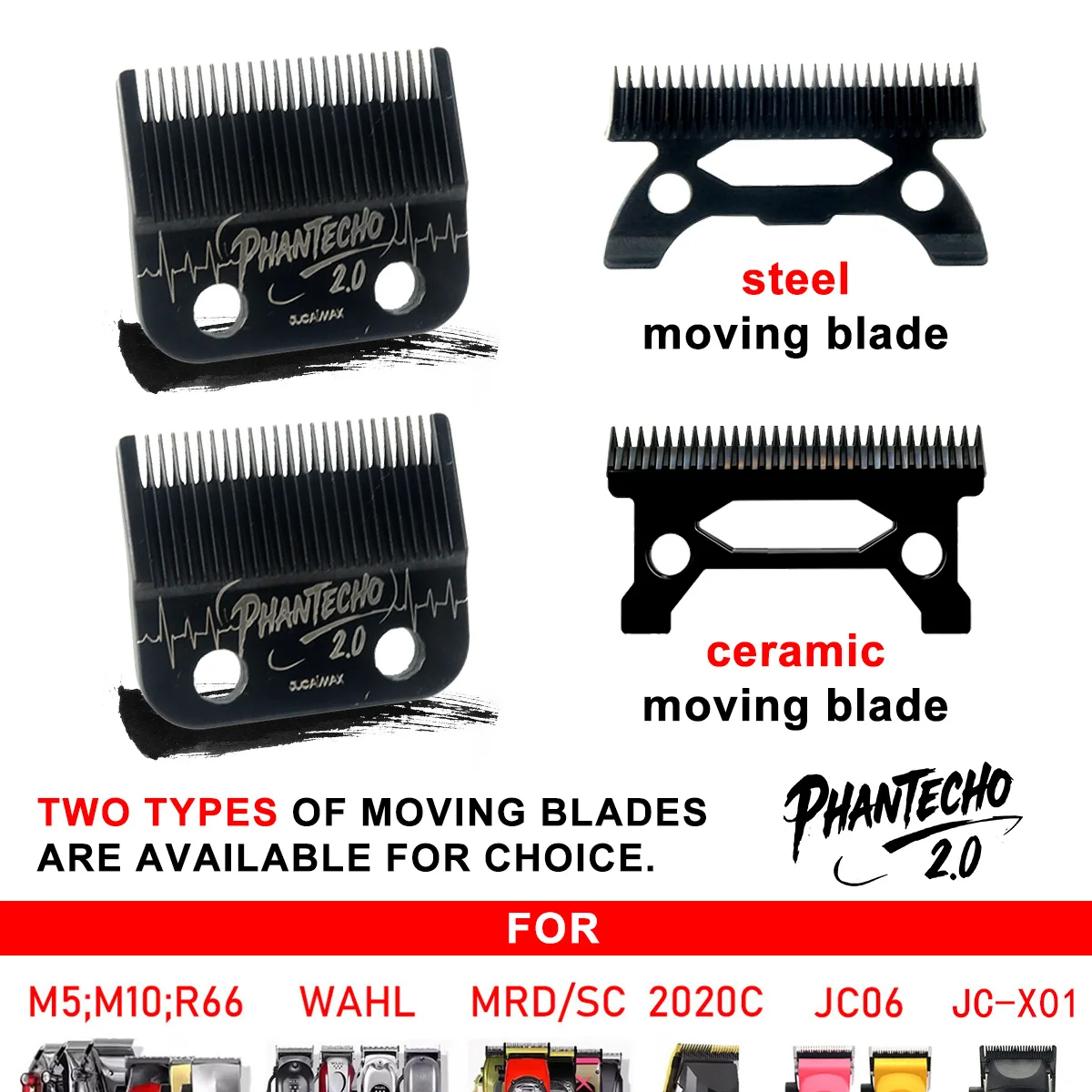 For JUCAI X01 JC06 8148 V003 R66 M10 Madeshow Wmark Kulilang VGR Clipper Accessories Replacement Original PHANTECHO2.0 Blade
For JUCAI X01 JC06 8148 V003 R66 M10 Madeshow Wmark Kulilang VGR Clipper Accessories Replacement Original PHANTECHO2.0 Blade