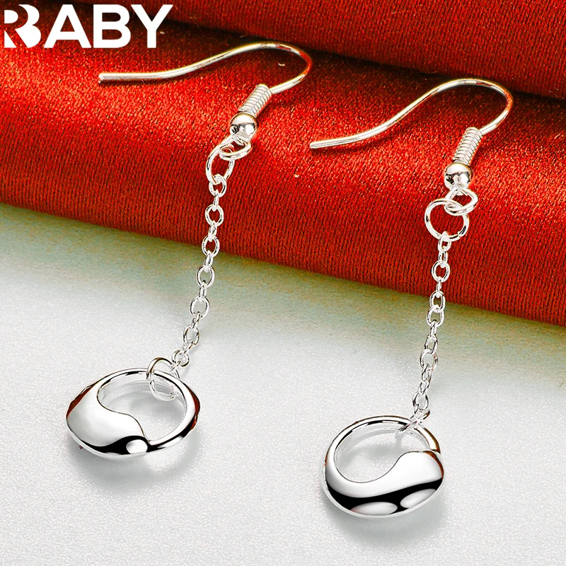 925 Sterling Silver Elegant Water Droplet Long Drop Earrings For Woman Fashion Wedding Engagement Party Charm Jewelry Gift
925 Sterling Silver Elegant Water Droplet Long Drop Earrings For Woman Fashion Wedding Engagement Party Charm Jewelry Gift