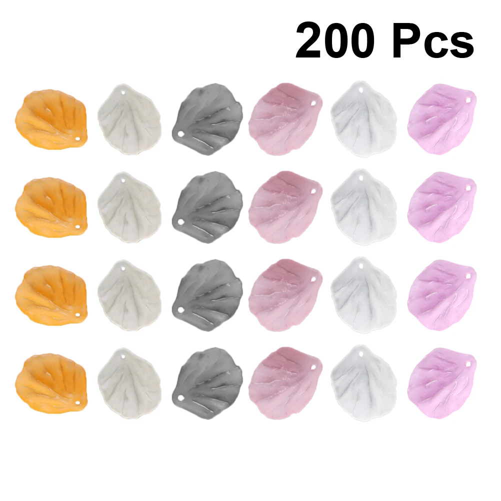200pcs Colorful Acrylic Petal Diy Flower Accessories Transparent Artificial Plastic Handmade Jewelry For Wedding Home Decor Gift 
200pcs Colorful Acrylic Petal Diy Flower Accessories Transparent Artificial Plastic Handmade Jewelry For Wedding Home Decor Gift