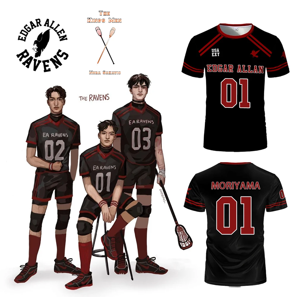 The Foxhole Court Lacrosse Hockey Jersey All For The Game Cosplay Uniforms Men's Breathable Sports Short-sleeved T-shirt
The Foxhole Court Lacrosse Hockey Jersey All For The Game Cosplay Uniforms Men's Breathable Sports Short-sleeved T-shirt