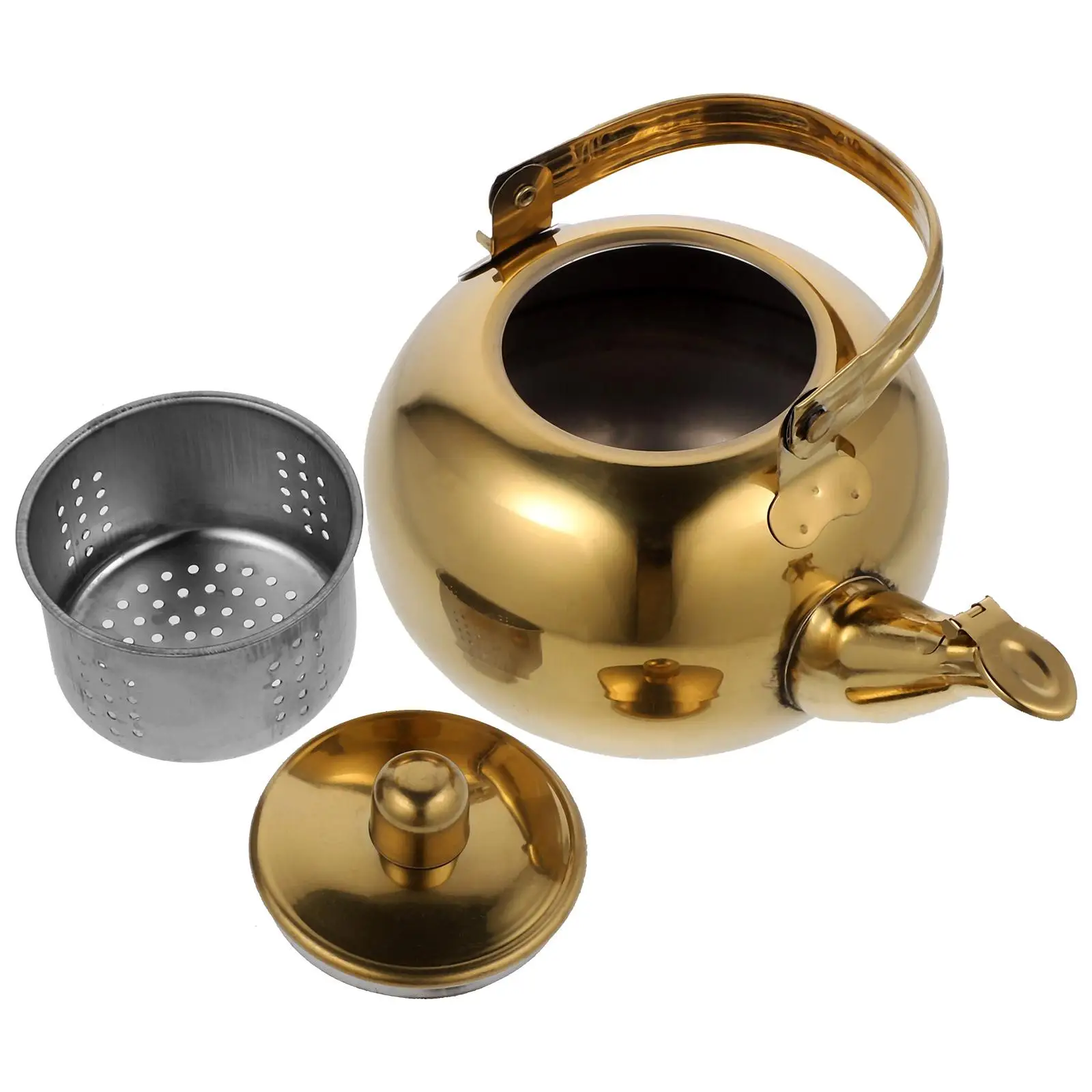 Stainless Steel Teapot Thermal Insulated Water Pot Vacuum Kettle for Coffee Tea Beverages Safe Easy to Clean
Stainless Steel Teapot Thermal Insulated Water Pot Vacuum Kettle for Coffee Tea Beverages Safe Easy to Clean