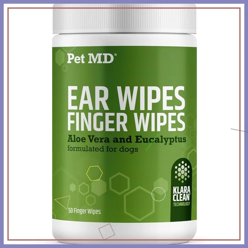 Soothing Dog Ear Cleaning Wipes with Aloe & Eucalyptus, 50 Count Finger Wipes for Daily Care
Soothing Dog Ear Cleaning Wipes with Aloe & Eucalyptus, 50 Count Finger Wipes for Daily Care