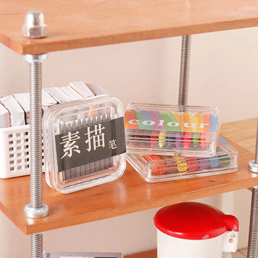 3 Boxes Simulation Colored Pencils Mini Crayons Dollhouse Crafts Decorative Toy Accessory Landscape Model Miniature Colorful
3 Boxes Simulation Colored Pencils Mini Crayons Dollhouse Crafts Decorative Toy Accessory Landscape Model Miniature Colorful