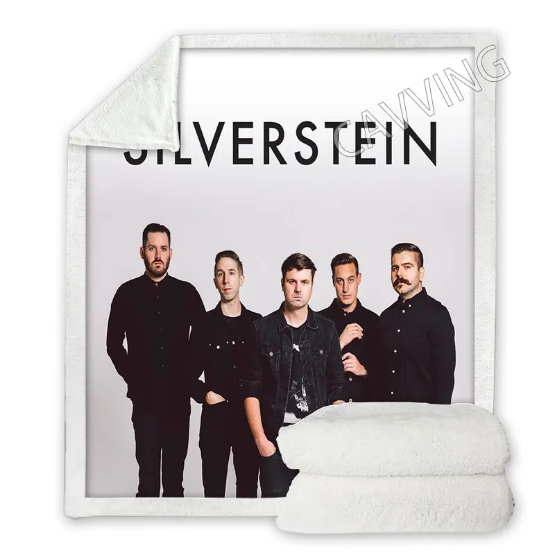 Silverstein Band 3D Printed Sherpa Blanket Rectangle Blanket Textiles Fleece Wearable Blanket Throw Blanket Home Decor
Silverstein Band 3D Printed Sherpa Blanket Rectangle Blanket Textiles Fleece Wearable Blanket Throw Blanket Home Decor