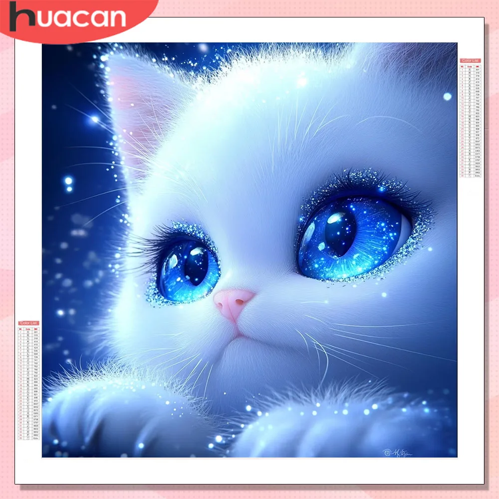 HUACAN Diamond Mosaic Kits Cat Animal Home Decor Hobby Creative Unique Gift Diamond Painting Full Square Round Drill
HUACAN Diamond Mosaic Kits Cat Animal Home Decor Hobby Creative Unique Gift Diamond Painting Full Square Round Drill