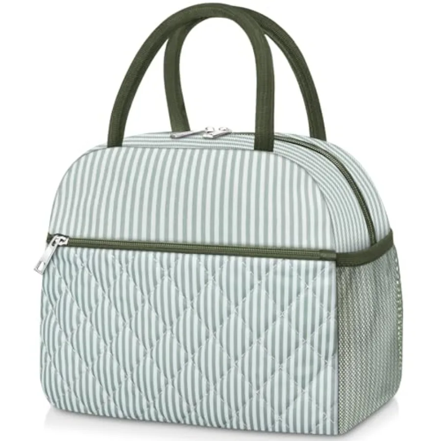 Lunch Bag Lunch Box for Women Adult Men Insulated Quilted Reusable Large Lunch Tote Bag Leakproof Simple Cooler Bag for Work Of
Lunch Bag Lunch Box for Women Adult Men Insulated Quilted Reusable Large Lunch Tote Bag Leakproof Simple Cooler Bag for Work Of