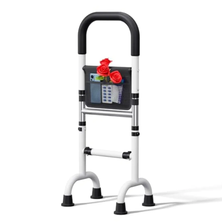Walking Cane Portable Stand Assist Rail Bar for Recliner Chair Toilet; Quad Canes for Seniors; Hip Knee Replacement Aid; Height
Walking Cane Portable Stand Assist Rail Bar for Recliner Chair Toilet; Quad Canes for Seniors; Hip Knee Replacement Aid; Height