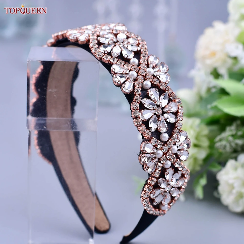 TOPQUEEN Headbands Women's Hair Accessories Rhinestone Hair Bands Wedding Hair Wear Bridal Hair Hoop Party Headpieces S453-FG
TOPQUEEN Headbands Women's Hair Accessories Rhinestone Hair Bands Wedding Hair Wear Bridal Hair Hoop Party Headpieces S453-FG