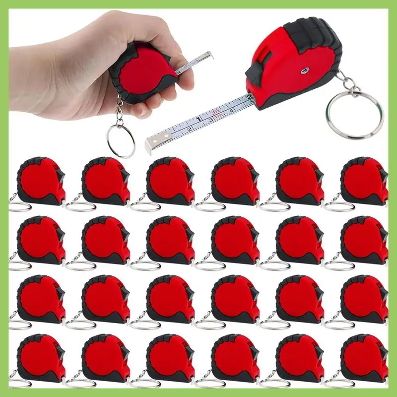 Mini Tape Measure Keychain Set, 3 Ft Retractable, 24 Pieces, Pocket Size With Lock
Mini Tape Measure Keychain Set, 3 Ft Retractable, 24 Pieces, Pocket Size With Lock