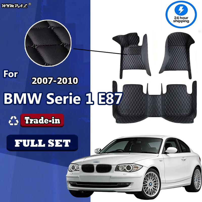 Автомобильные коврики на заказ, автомобильные коврики для BMW серии 1 E87 2007 2008 2009 2010, автомобильные роскошные кожаные коврики для мужчин и женщин с полным покрытием
Автомобильные коврики на заказ, автомобильные коврики для BMW серии 1 E87 2007 2008 2009 2010, автомобильные роскошные кожаные коврики для мужчин и женщин с полным покрытием