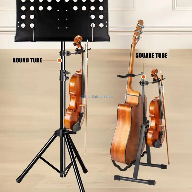 XXFC Violin Hanger Hanging Rack Hanging Stand, Violin Holder Violin and Viola Stand for Desktop Use with Nonslip Padding
XXFC Violin Hanger Hanging Rack Hanging Stand, Violin Holder Violin and Viola Stand for Desktop Use with Nonslip Padding