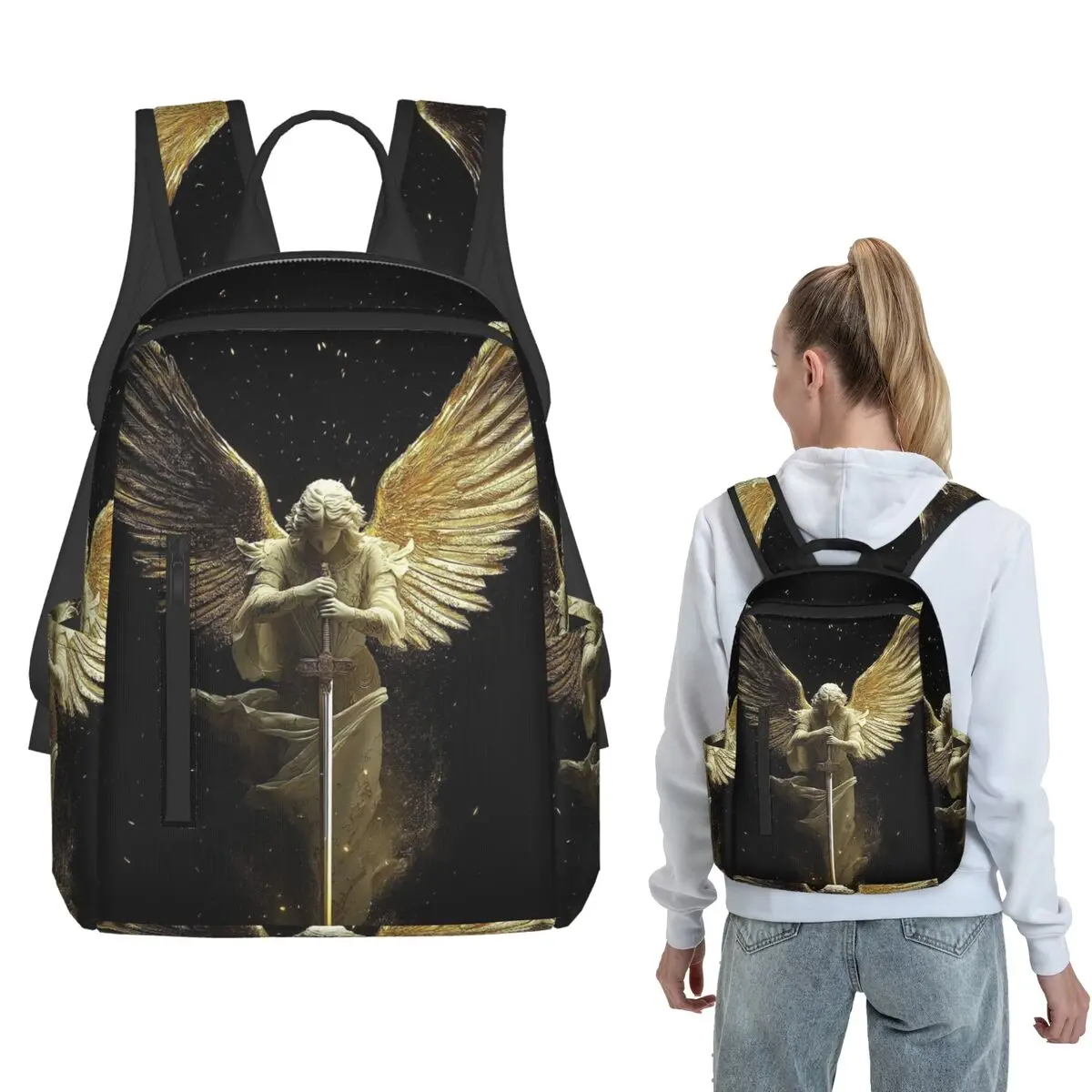 Goddess Of Victory And Sword Backpack Large Capacity Children BookBag School Bag Shoulder Bags for Men Women
Goddess Of Victory And Sword Backpack Large Capacity Children BookBag School Bag Shoulder Bags for Men Women