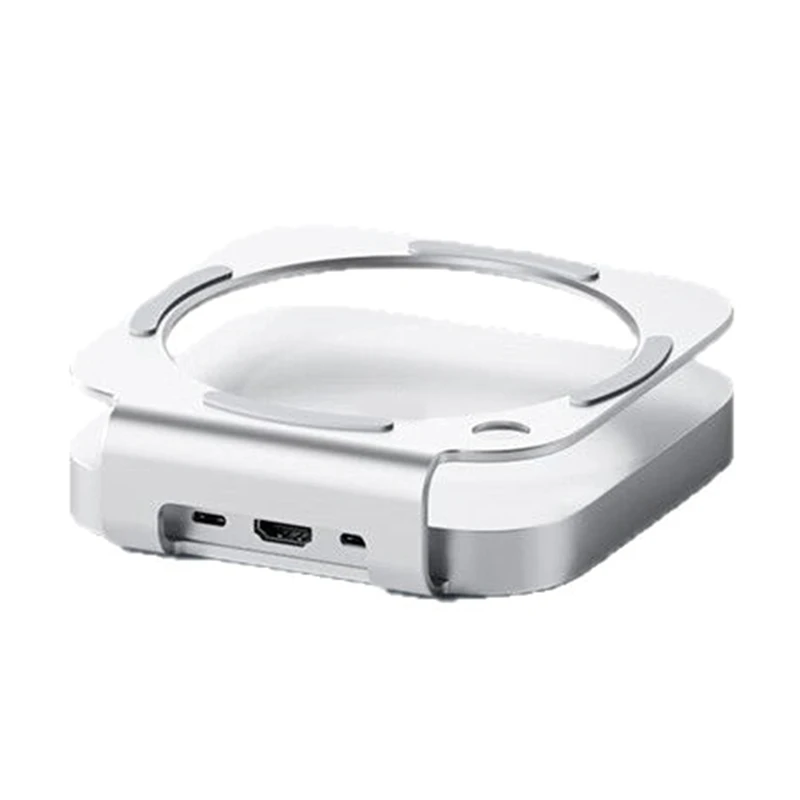 Top-Aluminum Stand Hub With Nvme SSD Enclosure For Mac Mini M4/M4 Pro 2024 Card Readers USB3.210Gbps USB 2.0
Top-Aluminum Stand Hub With Nvme SSD Enclosure For Mac Mini M4/M4 Pro 2024 Card Readers USB3.210Gbps USB 2.0