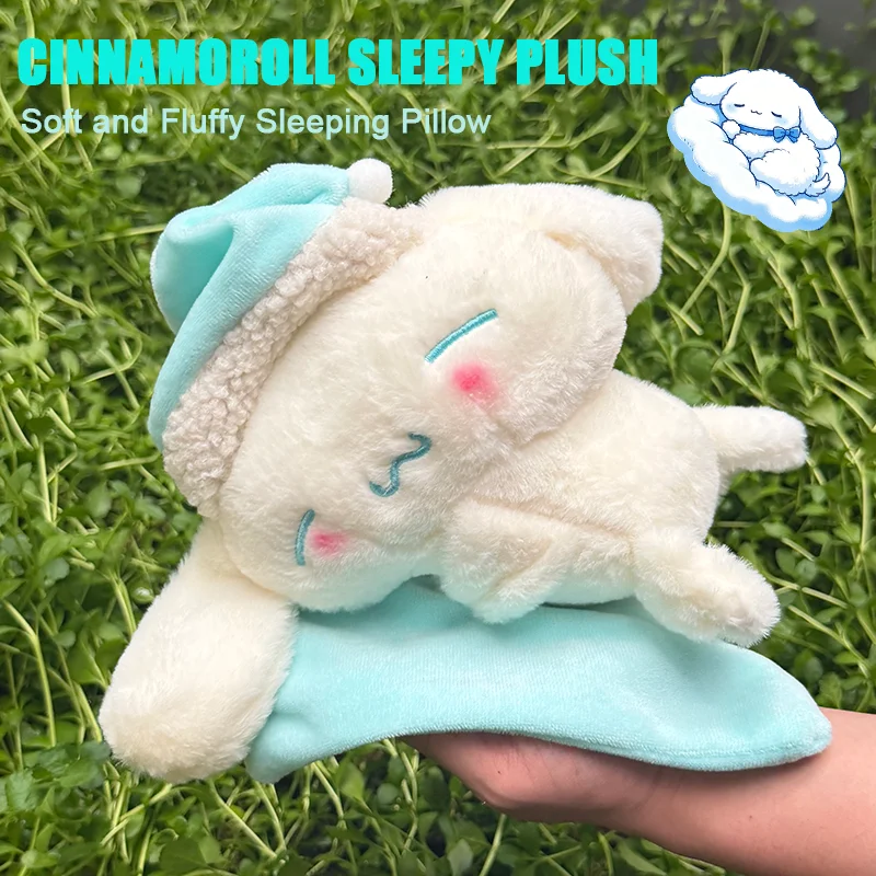 20CM Cinnamoroll Big Ear Dog Plush Doll Sleeping Cap Soft Stuffed Sweet Dream Toy Birthday Holiday Gift For Young Girls
20CM Cinnamoroll Big Ear Dog Plush Doll Sleeping Cap Soft Stuffed Sweet Dream Toy Birthday Holiday Gift For Young Girls