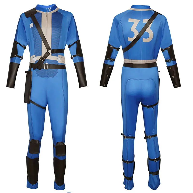 TV Series Vault 33 Cooper Howard Lucy Cosplay Costume Falloutt Lucy MacLean Uniform Jumpsuit Outfits for Halloween Comic Con
TV Series Vault 33 Cooper Howard Lucy Cosplay Costume Falloutt Lucy MacLean Uniform Jumpsuit Outfits for Halloween Comic Con