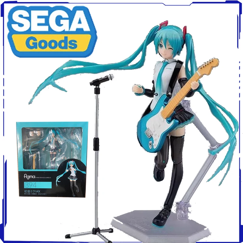 15cm Hatsune Miku V4X Figma 394 Max Factory Figure Action Model Decoration Cartoon Doll Ornament Collection Toys Gifts Present
15cm Hatsune Miku V4X Figma 394 Max Factory Figure Action Model Decoration Cartoon Doll Ornament Collection Toys Gifts Present
