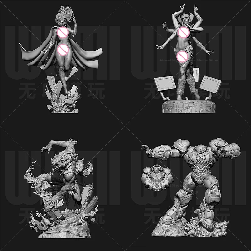 Масштаб 1/24 1/18, шесть вооруженных ведьм, волшебная Лота, магнитная женщина Луна, сделай сам, собранная GK, 3D смола, необработанная кукла, белая модель
Масштаб 1/24 1/18, шесть вооруженных ведьм, волшебная Лота, магнитная женщина Луна, сделай сам, собранная GK, 3D смола, необработанная кукла, белая модель