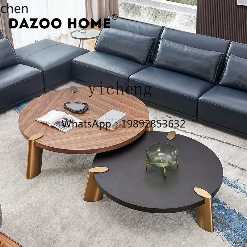 HT Minimalist Walnut Color Matching Light Luxury Modern Living Room Villa Furniture Coffee Table
HT Minimalist Walnut Color Matching Light Luxury Modern Living Room Villa Furniture Coffee Table