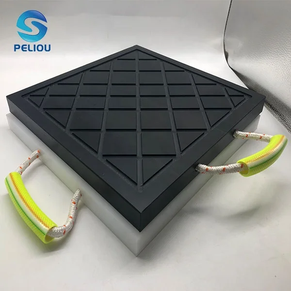 Impact Resistant Durable UHMWPE Plastic Crane Stabiliser protection Pads Outrigger Pads Ground Stabilization Pads
Impact Resistant Durable UHMWPE Plastic Crane Stabiliser protection Pads Outrigger Pads Ground Stabilization Pads