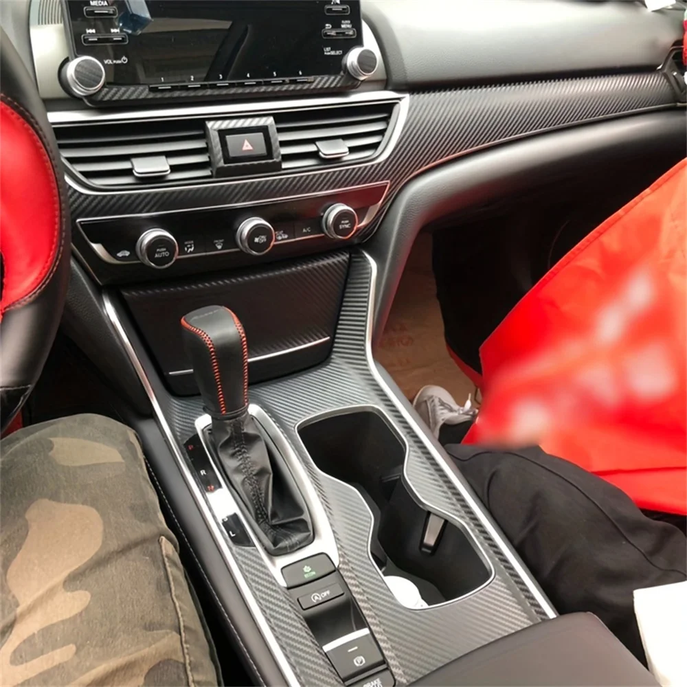 Carbon Fiber For Honda Accord 2018-2022 Car Film Interior Stickers Center Console Gear Dashboard Air Door Handle Lift Panel
Carbon Fiber For Honda Accord 2018-2022 Car Film Interior Stickers Center Console Gear Dashboard Air Door Handle Lift Panel