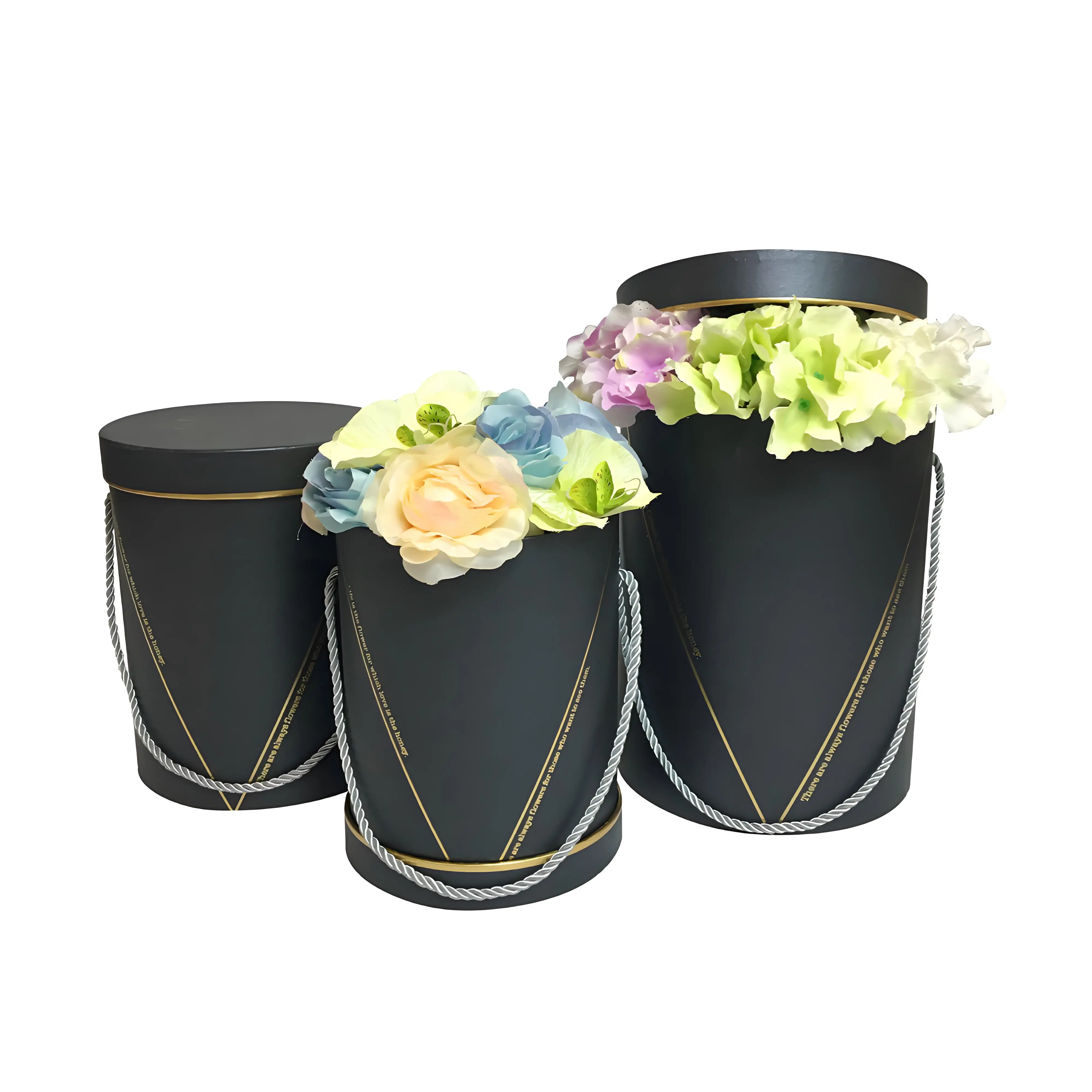 CLEAR STOCK! 3PCS/set foil gold color line, florist packing gift flowers round box wedding praty gifts for guests souvenir
CLEAR STOCK! 3PCS/set foil gold color line, florist packing gift flowers round box wedding praty gifts for guests souvenir
