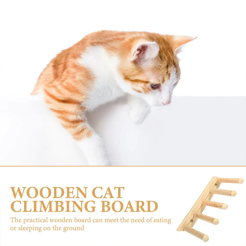 2 Pcs Cat Ladder for Indoor Cats Ledge Furniture Decor Shelf Climbing Rack Frame
2 Pcs Cat Ladder for Indoor Cats Ledge Furniture Decor Shelf Climbing Rack Frame