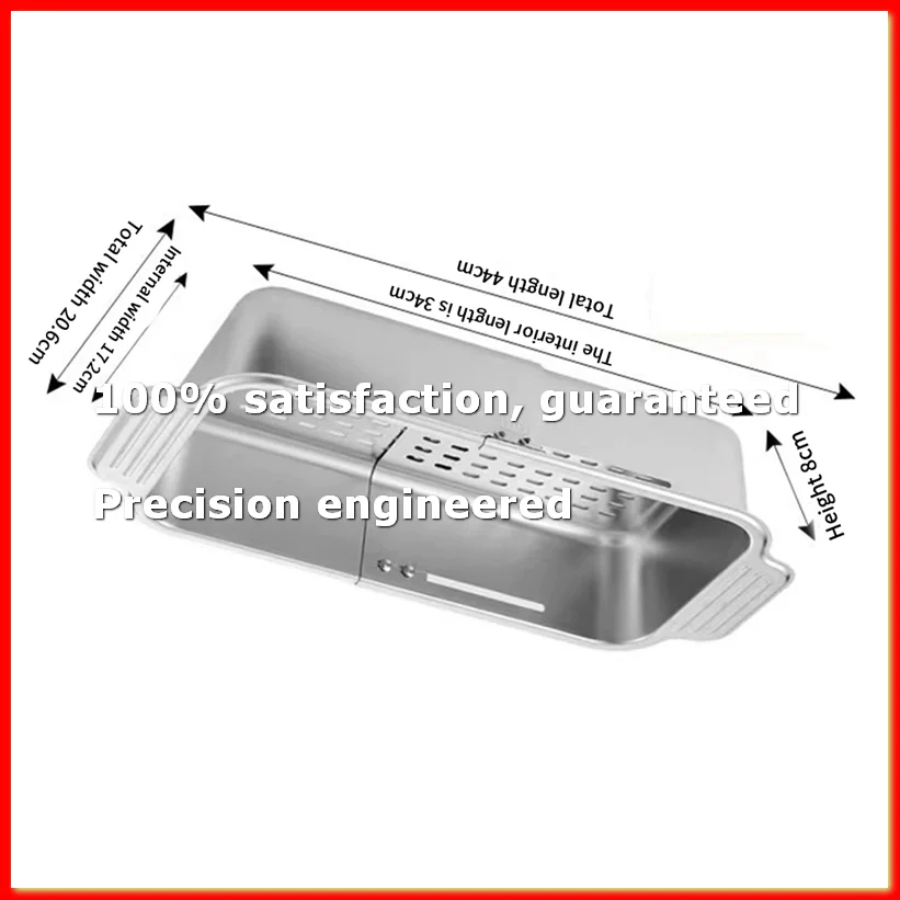 Multifunctional Kitchen Sink Drain Rack Retractable Stainless Steel Drain Basket Over the Sink Dish Drying Rack-A79M
Multifunctional Kitchen Sink Drain Rack Retractable Stainless Steel Drain Basket Over the Sink Dish Drying Rack-A79M