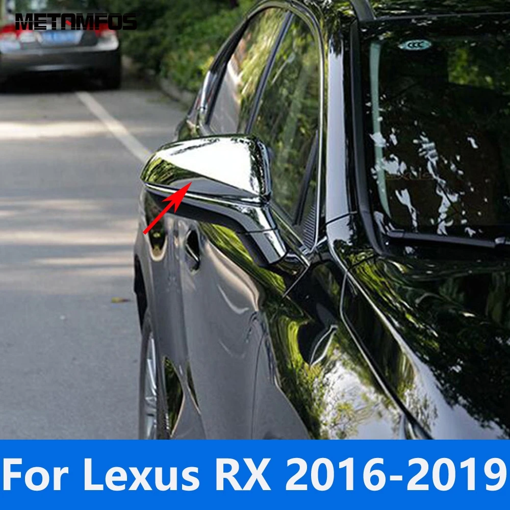 Накладка на зеркало заднего вида для Lexus RX 2016 2017 2018 2019, хромированная защитная крышка бокового крыла, наклейка, аксессуары, Стайлинг автомобиля
Накладка на зеркало заднего вида для Lexus RX 2016 2017 2018 2019, хромированная защитная крышка бокового крыла, наклейка, аксессуары, Стайлинг автомобиля