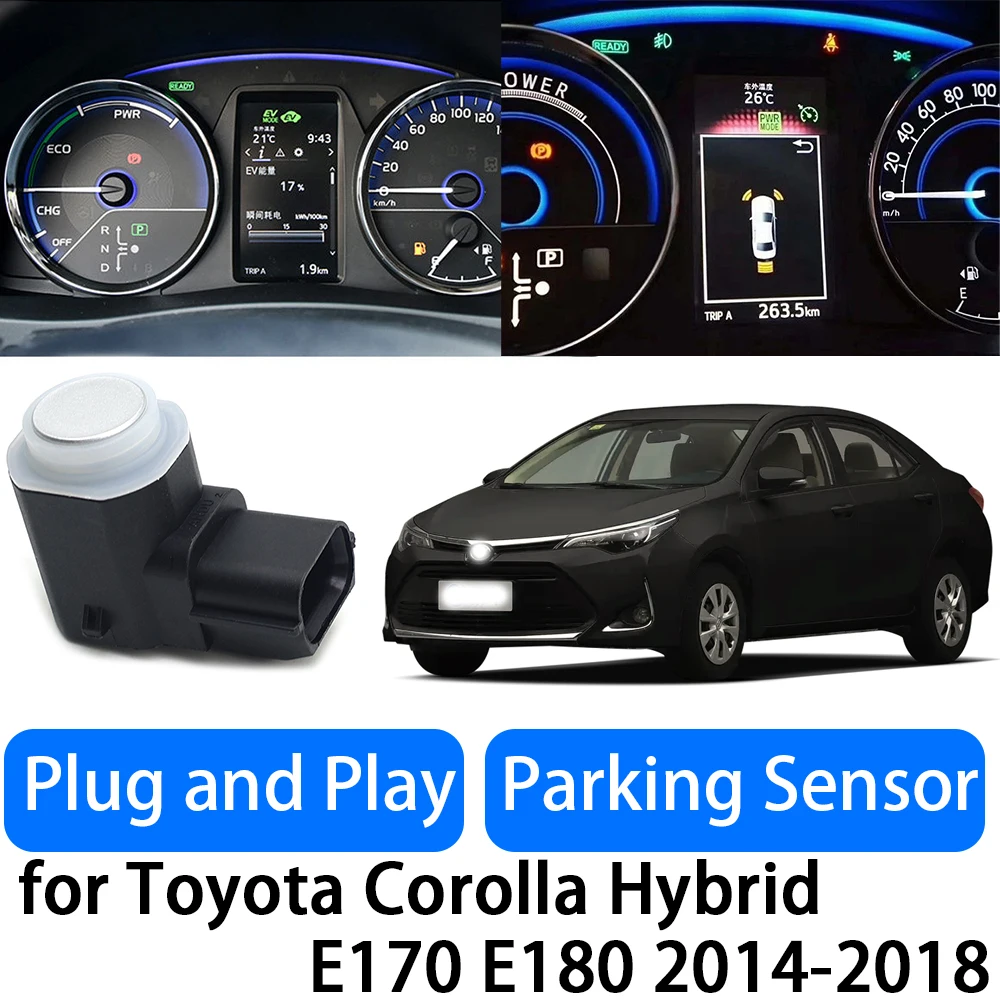 for Toyota Corolla Hybrid E170 E180 2014-2018 Reverse Radar Precision Detection & Easy Install OEM Fit Parking Sensor System
for Toyota Corolla Hybrid E170 E180 2014-2018 Reverse Radar Precision Detection & Easy Install OEM Fit Parking Sensor System