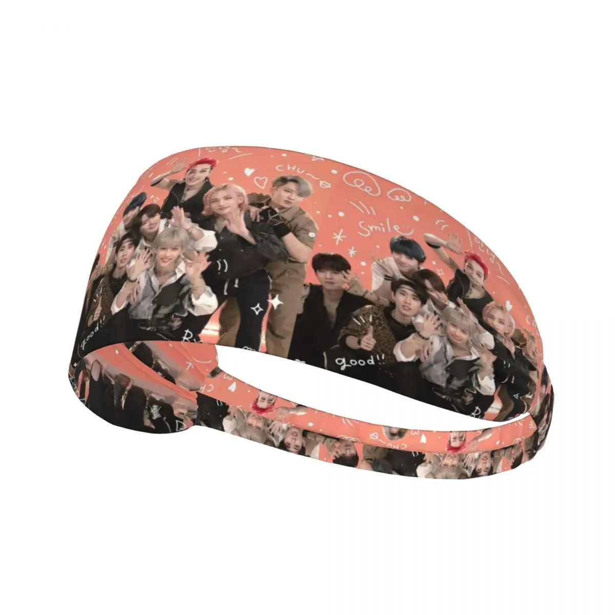 Custom Rock Fashion Kpop Stray Kids Headband Men Women Non Slip TV program Moisture Wicking Gym Sweatband for Football
Custom Rock Fashion Kpop Stray Kids Headband Men Women Non Slip TV program Moisture Wicking Gym Sweatband for Football