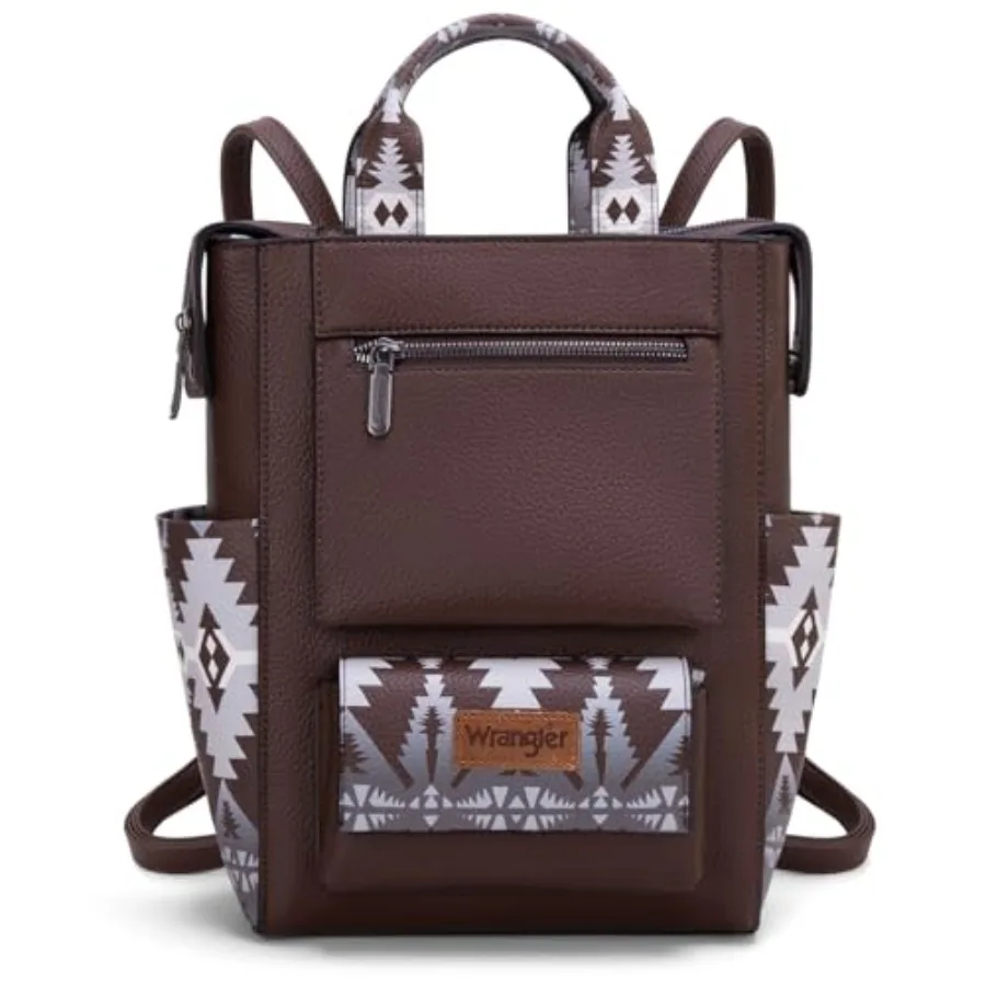 Wrangler Aztec Women Backpack Purse Convertible Fashion Ladies Anti Theft with Adjustable Strap
Wrangler Aztec Women Backpack Purse Convertible Fashion Ladies Anti Theft with Adjustable Strap