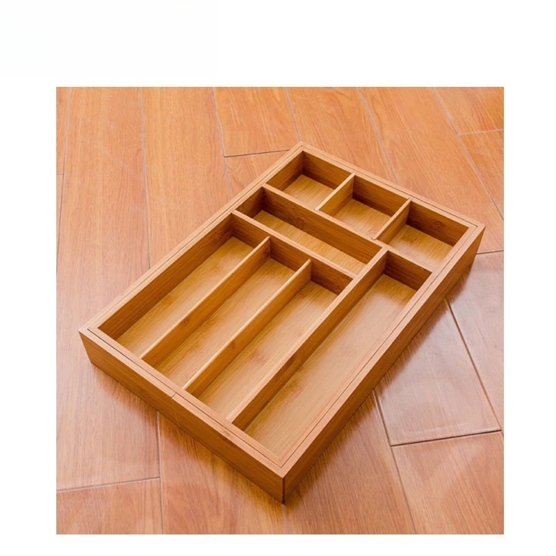 Bamboo and wood baffle retractable drawer storage box expandable silverware kitchen knife storage box tableware
Bamboo and wood baffle retractable drawer storage box expandable silverware kitchen knife storage box tableware