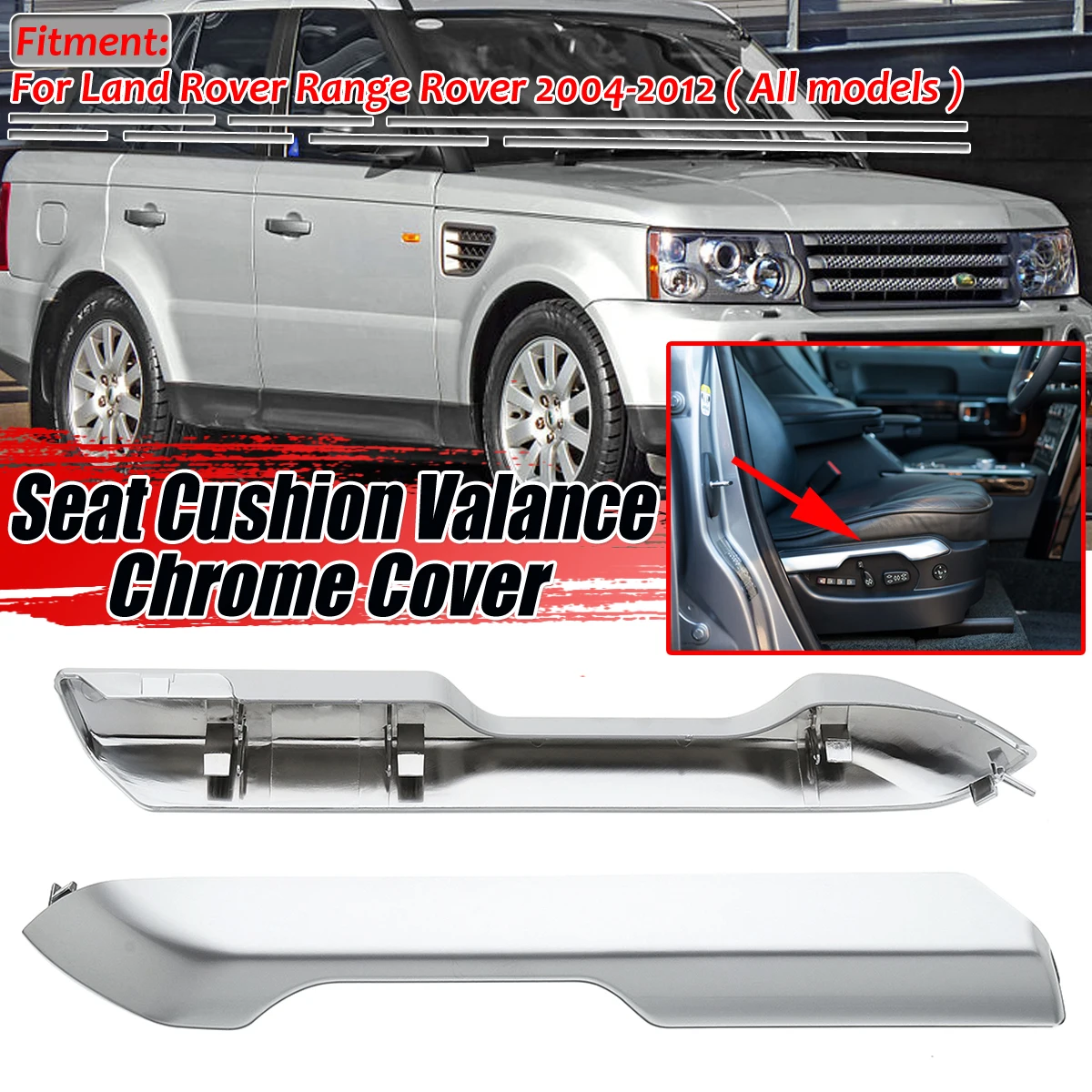 2 шт., хромированные накладки на переднее сиденье автомобиля Land Rover Range Rover 2004-2012
2 шт., хромированные накладки на переднее сиденье автомобиля Land Rover Range Rover 2004-2012