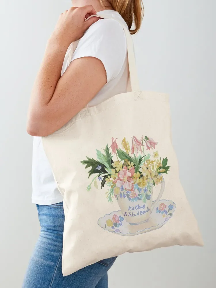 It's Okay To Take A Break Tote Bag Lady bag Canvas shoulder bag Large bags for women
It's Okay To Take A Break Tote Bag Lady bag Canvas shoulder bag Large bags for women