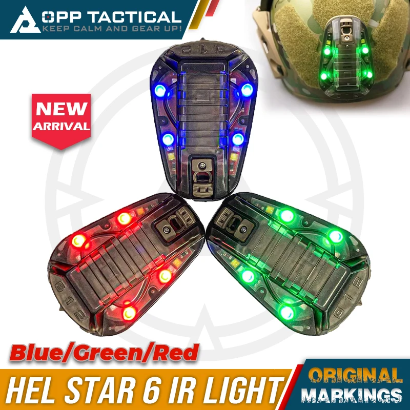 Tactical HEL-STAR 6 GEN3 Helmet Light Airsoft Sport Blue Green Red IR Strobe Waterproof Outdoor Survival Safety Signal
Tactical HEL-STAR 6 GEN3 Helmet Light Airsoft Sport Blue Green Red IR Strobe Waterproof Outdoor Survival Safety Signal