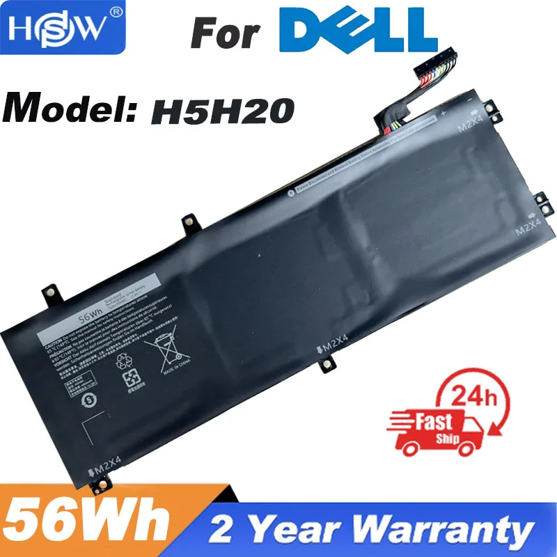 H5H20 Laptop Battery For DELL XPS 15 9560 9570 15-9560-D1845 Precision M5520 5530 M7R96 05041C 5D91C 11.4V 56Wh
H5H20 Laptop Battery For DELL XPS 15 9560 9570 15-9560-D1845 Precision M5520 5530 M7R96 05041C 5D91C 11.4V 56Wh