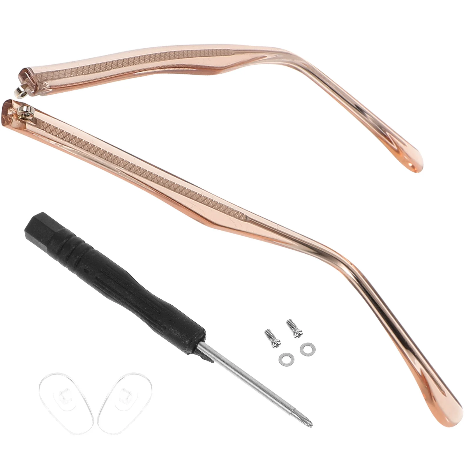1Pair Universal Glasses Arms Replacement Stable Eyeglasses Repair Kit Durable Temples for Sunglasses Reading Glasses
1Pair Universal Glasses Arms Replacement Stable Eyeglasses Repair Kit Durable Temples for Sunglasses Reading Glasses