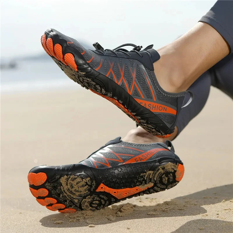 Quick-Dry Water Shoes for Men Women - Anti-Slip Beach Hiking Sandals with Thick Sole, Lightweight Aqua Socks for Swimming & Rive
Quick-Dry Water Shoes for Men Women - Anti-Slip Beach Hiking Sandals with Thick Sole, Lightweight Aqua Socks for Swimming & Rive