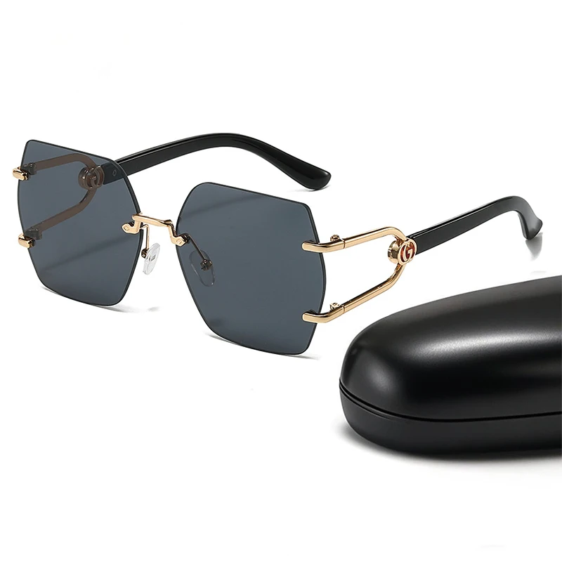 Square Rimless Women Men Sunglasses Metal Frame Hollow Out Leg Outdoor Sunglass UV Protection Female Male BlackSun Glasses 2025
Square Rimless Women Men Sunglasses Metal Frame Hollow Out Leg Outdoor Sunglass UV Protection Female Male BlackSun Glasses 2025