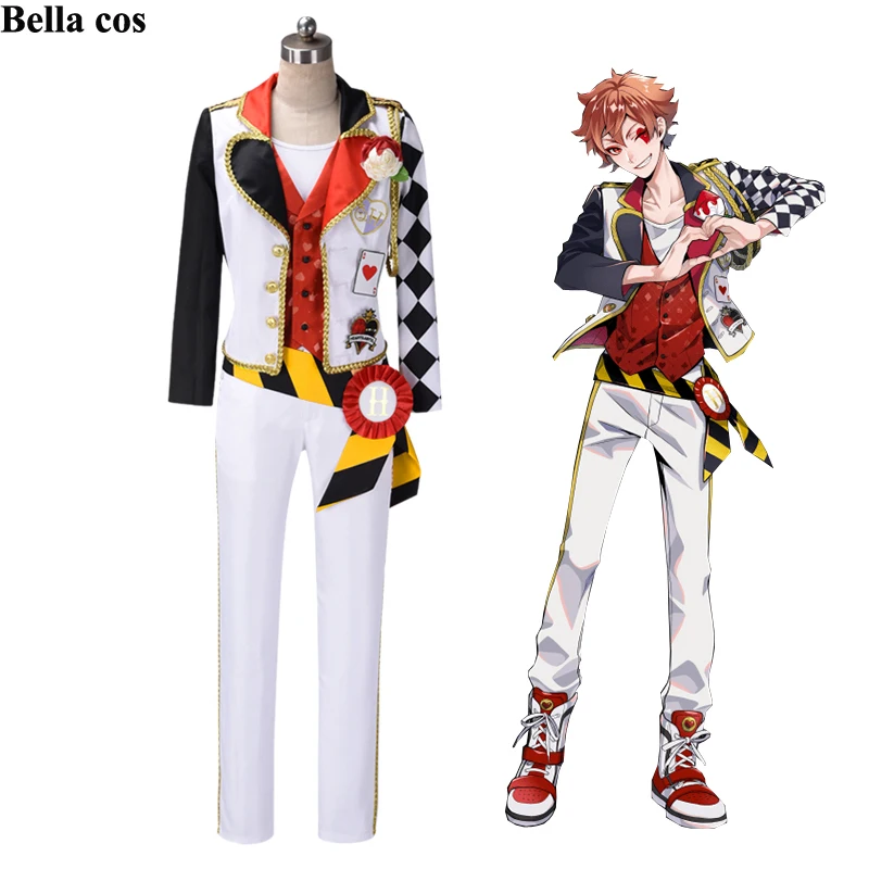 Custom Made Twisted-Wonderland Heartslabyu Trey Clover Cosplay Jacket Pants Shirt Man Uniform Halloween Costume Anime Outfit
Custom Made Twisted-Wonderland Heartslabyu Trey Clover Cosplay Jacket Pants Shirt Man Uniform Halloween Costume Anime Outfit