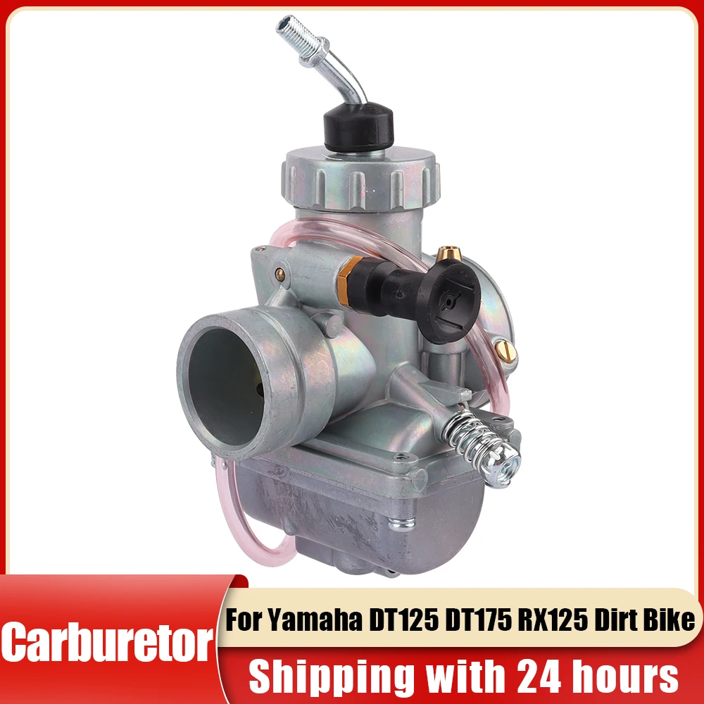 DT125 Carburetor VM24 28mm Carburador For Yamaha DT125 DT175 RX125 for Suzuki TZR125 RM65 RM80 RM85 Dirt Bike Off Road
DT125 Carburetor VM24 28mm Carburador For Yamaha DT125 DT175 RX125 for Suzuki TZR125 RM65 RM80 RM85 Dirt Bike Off Road